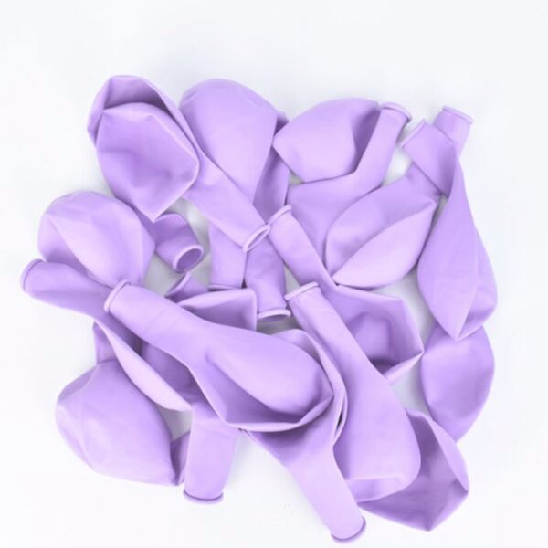 Globos decoración color lavanda lila morado